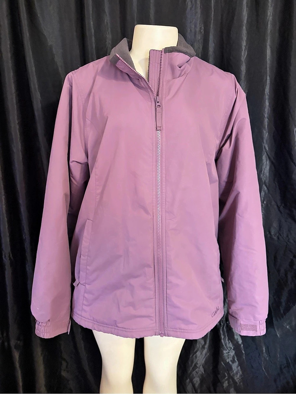 Cabela's Purple Fleece-Lined Jacket Size XL